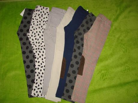 Nohavicové legíny h&m, h&m,134