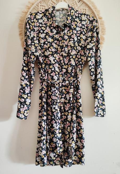 Kvietkované šaty c&a, c&a,l