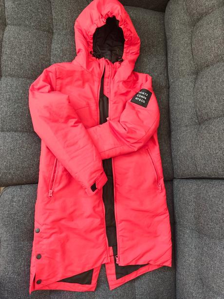 Červená prechodná bunda apparel, 140