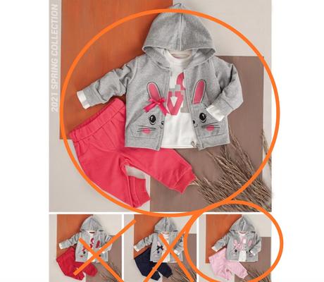 Tepláková súprava s tričkom, 74 / 80 / 86 / 92