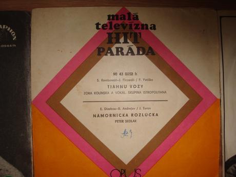 Predám platne od slovenských a českých interprétov, 