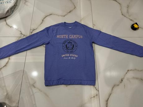 Fialová dievčenská mikina, sinsay,158