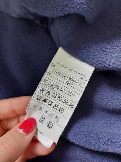 Bunda benetton 2-3 roky, benetton,98