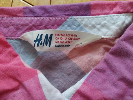 Karavany top na zavazovanie.vel.10/11 rokov, h&m,146