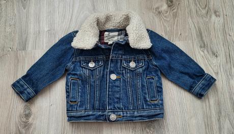 Riflová bunda river island na 3-6 mesiacov, river island,68