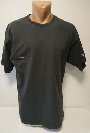 Pánske tmavo sivé tričko, switcher, m