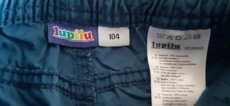 Letné nohavice lupilu (2 ks), veľ. 104, lupilu,104