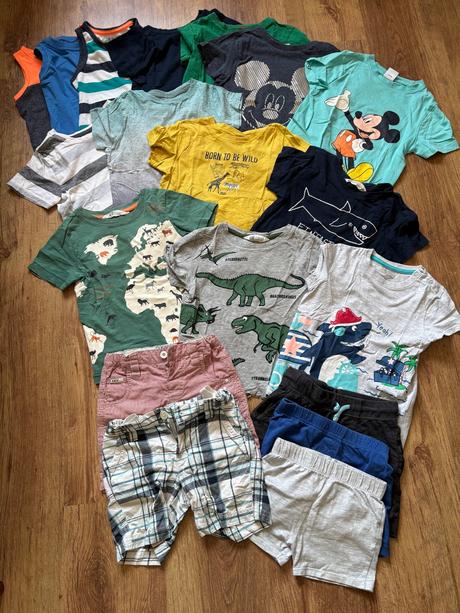 Balík trička a kraťasy, 86–98