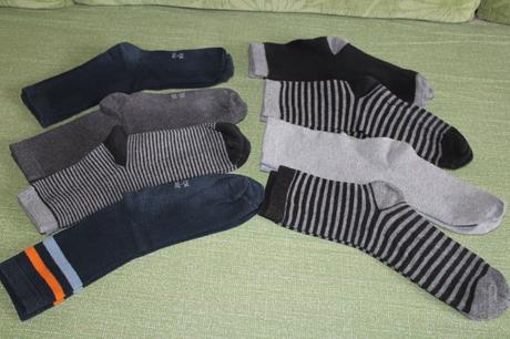 8 párov ponožiek 35/38, h&m,37