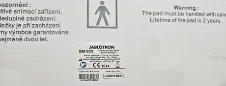 Jablotron monitor dychu pre bábätká nanny bm-02, jablotron