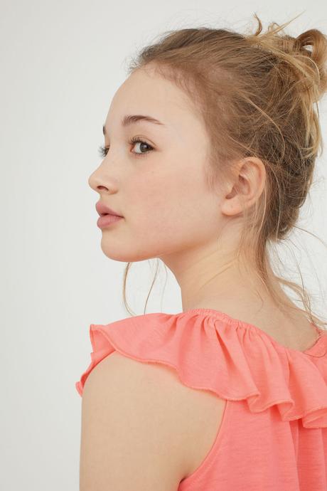 Top s volánom h&m - 152/158, h&m,152