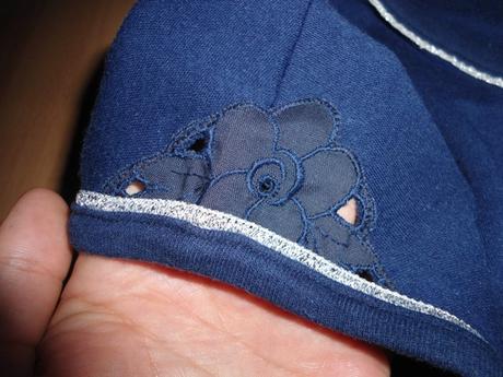 Tmavomodre damske tricko, xs