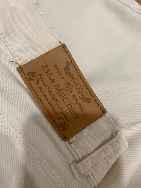 Krásne rifle zara 38 / farba pudrova, zara,38