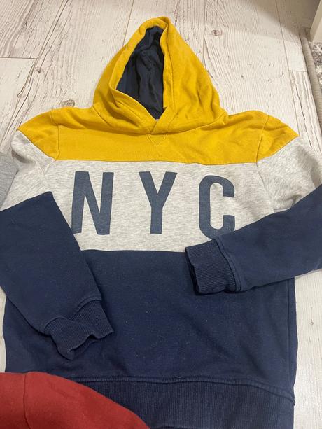 Mikina chlapec 122/128 3ks, h&m,122