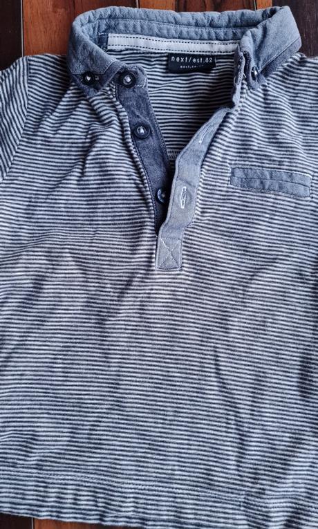 Triko next s denim doplnkami 327, next,86