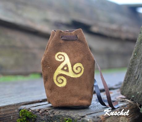 Maľované kožené vrecúška, 