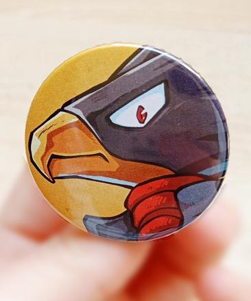 Pin/odznak - fumikage tokoyami, my hero academia, 