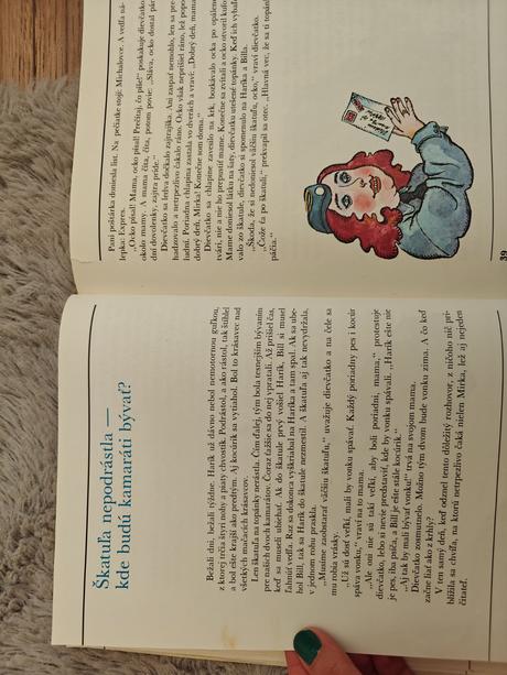 Detská kniha o haríkovi a billovi, dvoch kamarátov,