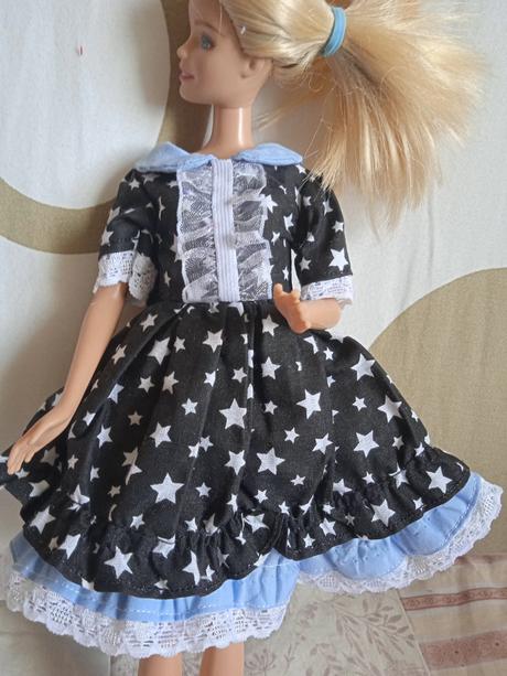 Šaty pre barbie babiku,