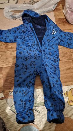 Zimný nepremokavý overal 9-12m, lupilu,80