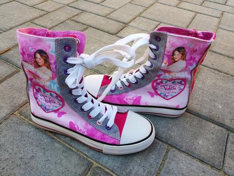 Kotníčkové tenisky violetta, disney,34