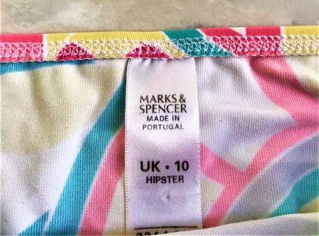 Kvetované plavky - spodok, marks & spencer,38