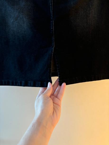 Dámska sukňa džínsová, m