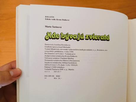 Marta šurinová - kde bývajú zvieratá (1988), 