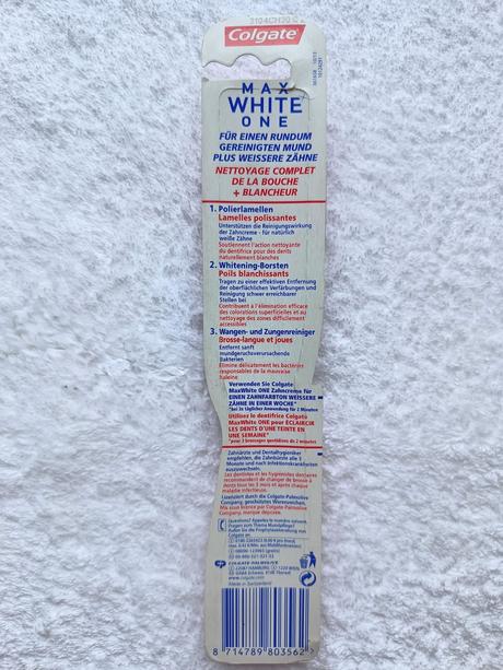 Zubná kefka colgate max white one, 