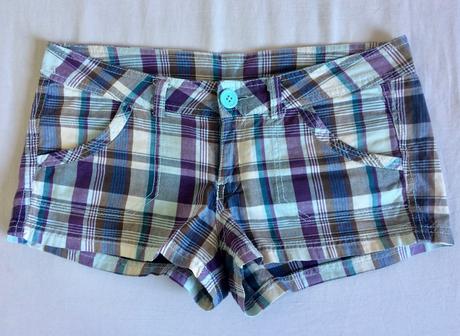 H&m kárované kraťasy vel.38, h&m,m