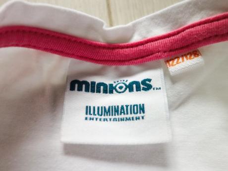 Tričko mimoni 122/128, 122