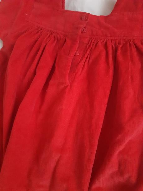 Gap dievčenská menčestrová tunika/šaty, gap,62