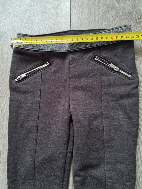 Detské nohavice legíny, h&m,110