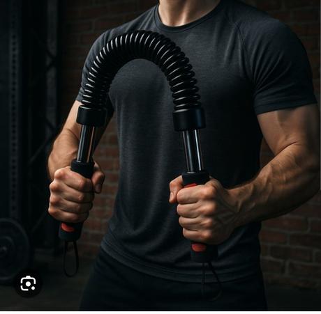 Silová ohybná tyč na posilňovanie svalov,