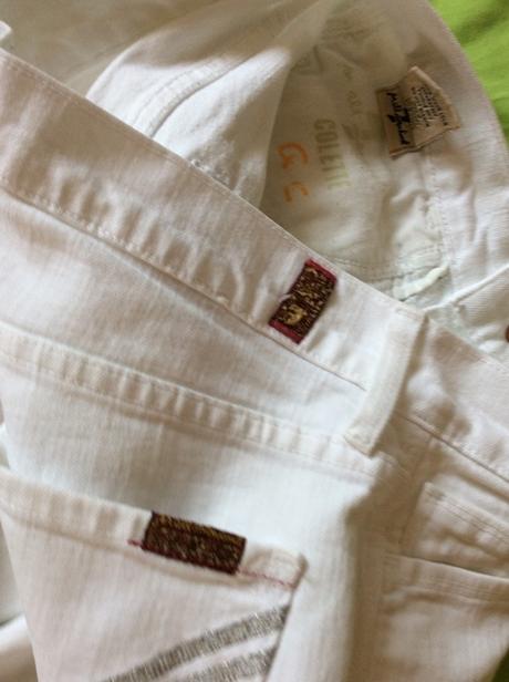 Kvalitné 3/4 nohavice zn. 7 for all mankind v. s, s