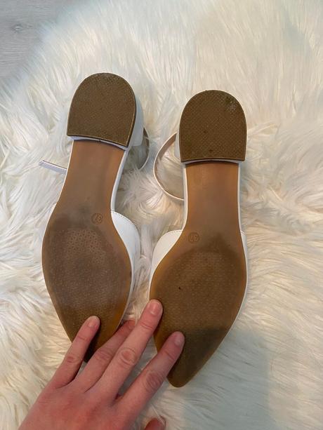 Biele sandalky /svadobné sandale, deichmann,38