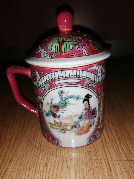 Hrnček na čaj s poklopom, 