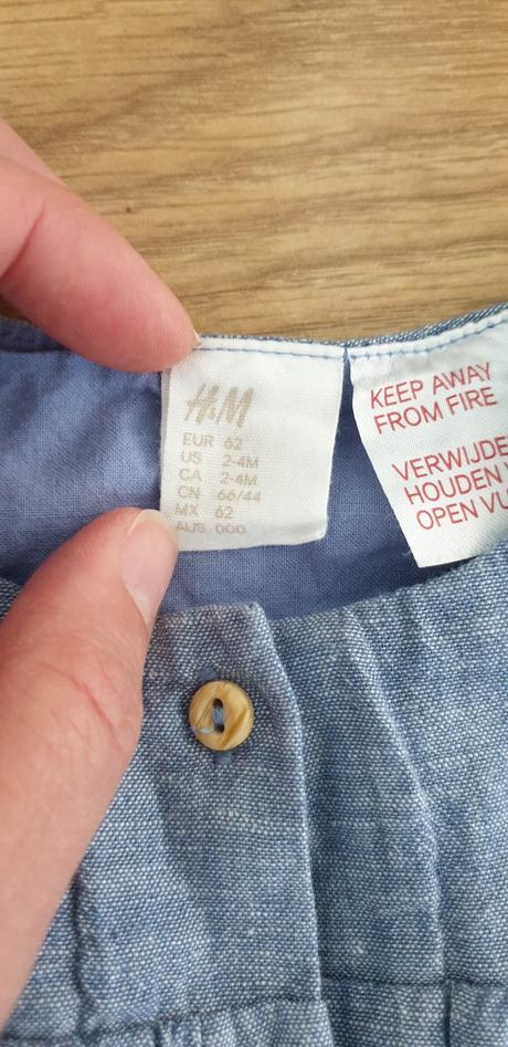 Ľanový overal h&m exclusive veľ.62 ako nový, h&m,62