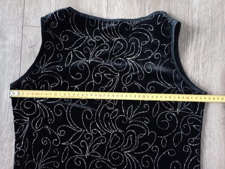 Tričko s trblietavým ornamentom, s