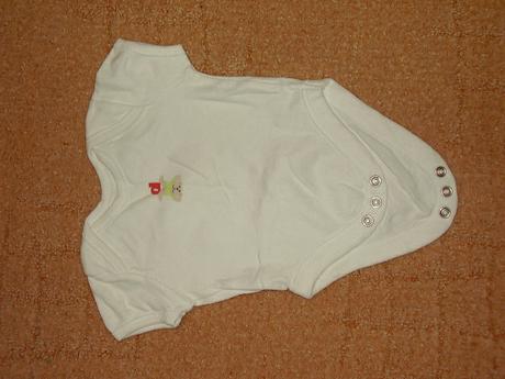 Pekne biele body pre novorodeniatka, tesco,56