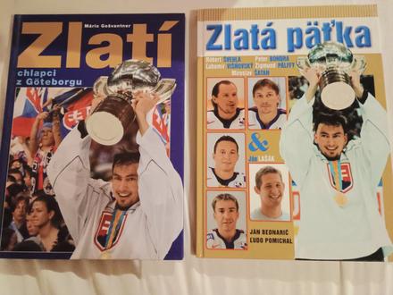 Hokej knihy 2 ks, 