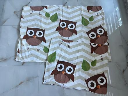 Obliečky sovy, šírka (cm): 140,dĺžka (cm): 200