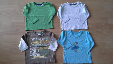 Tričká s dlhým rukávom 6-9 mes., cherokee,74