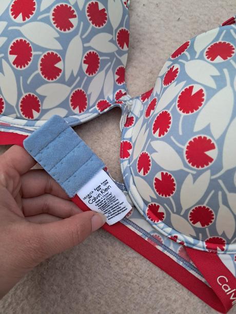 Calvin klein plavkový vrch podprsenka 85d, calvin klein,l
