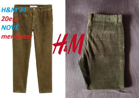 Cargo nohavice hm (kapsáče), h&m,34 / l