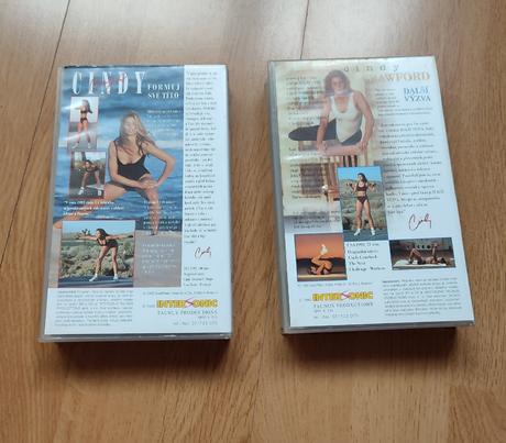 Vhs fitness videokazety, 