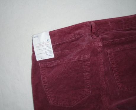 Dámske menčestrové nohavice, gap,s / xs