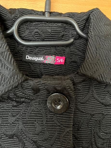 Luxusný kabátik desigual s mandalami 5/6 rokov, desigual,116