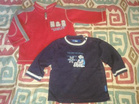 Flísová mikinka a tričko č. 74, c&a,74