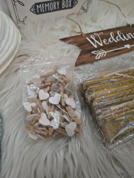 Svadobné vecičky +lampiony, 